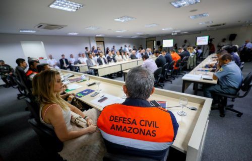 Governador Wilson Lima instala comitê de crise para coordenar ações de enfrentamento da estiagem