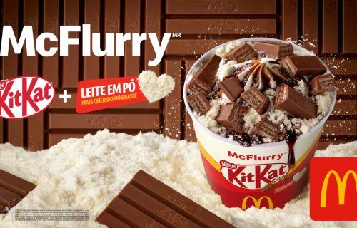 McDonald’s lança McFlurry inédito com KitKat® com o leite em pó mais querido do Brasil