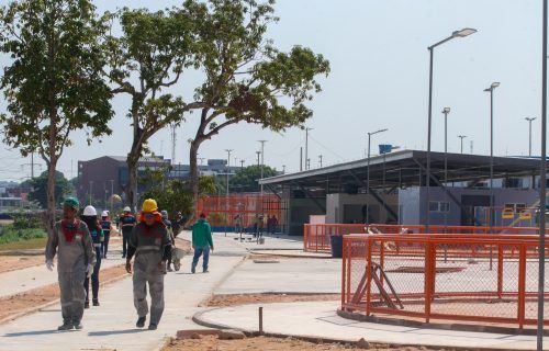 Obras do Parque Gigantes da Floresta avançam para proporcionar lazer e entretenimento à população