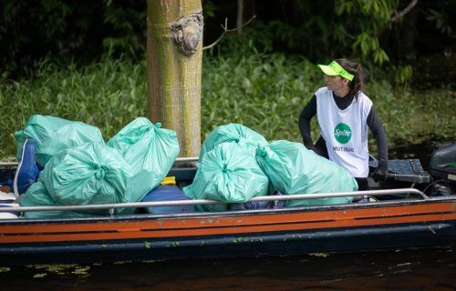Pacto Global da ONU e Remada Ambiental realizam edição especial de mutirão de limpeza na Marina do Davi