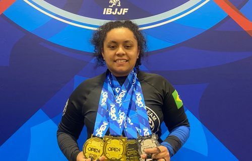Atleta de Jiu-jítsu do ‘Manaus Olímpica’ conquista quatro medalhas em torneio nos EUA