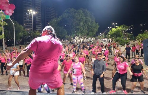 ‘Aulão rosa de ritmos’ encerra atividades do Outubro Rosa 2023
