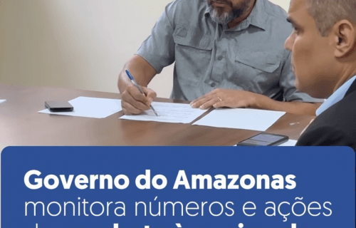 Governo do Amazonas divulgou boletim sobre a estiagem