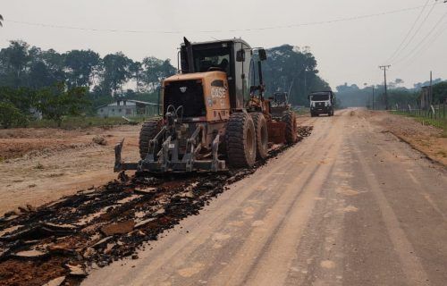 Governo do Amazonas inicia pavimentação da estrada Anori-Codajás e do ramal do Mato Grosso