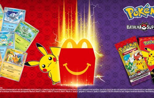 Pokémon retorna ao McLanche Feliz com novos Trading Cards