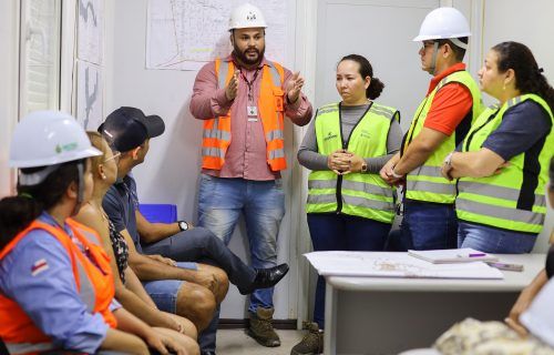 Sedurb realiza reunião com moradores das áreas de obras do Prosamin+