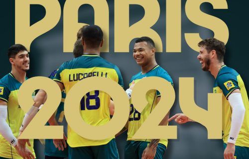 Seleção masculina de vôlei garante vaga nas olimpíadas