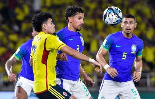 Colômbia vence o Brasil em jogo válido pelas eliminatórias