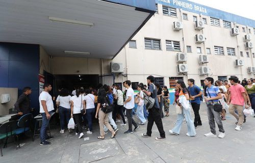 Mais de 29 mil alunos da rede estadual realizaram a prova do Enem