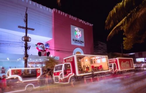 Sumaúma Park Shopping recebe a ‘Caravana de Natal Coca-Cola’, nesta sexta-feira