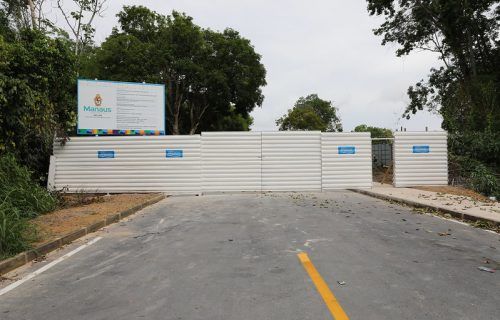 Prefeitura limita acesso no parque Encontro das Águas