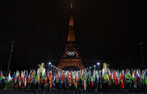 general-view-as-flags-of-participating-countries-are-carried-during-the-opening-ceremony