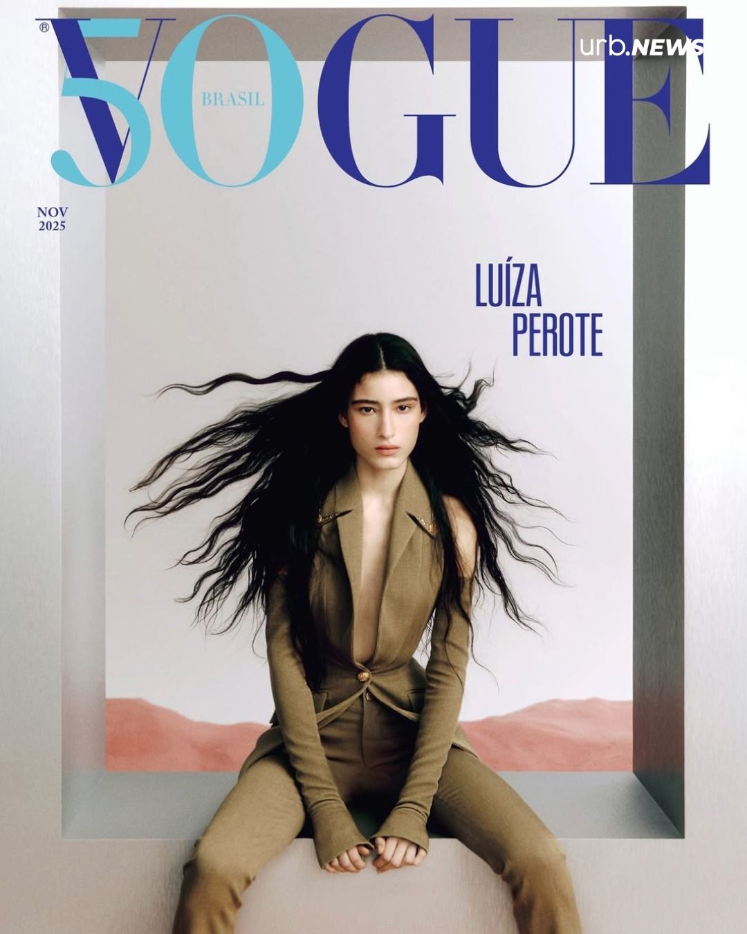 Modelo amazonense que viralizou na internet estampa capa da Vogue