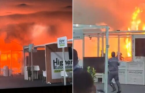 Incêndio atinge Pavilhão da COP30 em Belém e força evacuação da Zona Azul