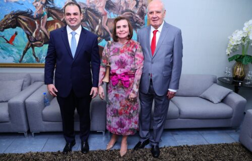 Presidente do TCE-AM prestigia posse do novo governador do Amazonas