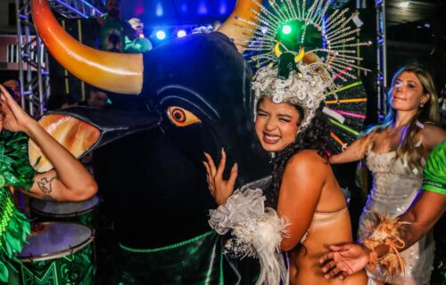 Naimee Cassiano é eleita Rainha da Batucada do Boi Garanhão 2026