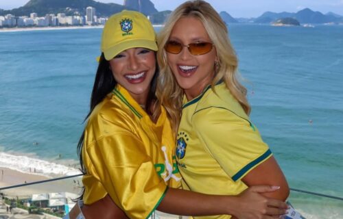 Virginia Fonseca vai ao Maracanã acompanhada de amiga