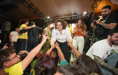 Zona Norte acolhe Professora Maria em noite de festa e clamor por mudança