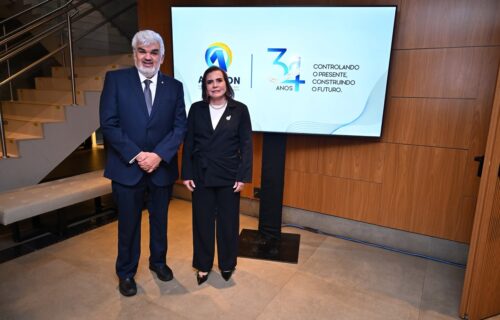 Conselheiros do TCE-AM participam de solenidade pelos 34 anos da Atricon