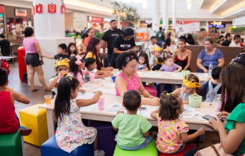 Experience Kids leva esportes e atividades criativas para crianças no Shopping Ponta Negra