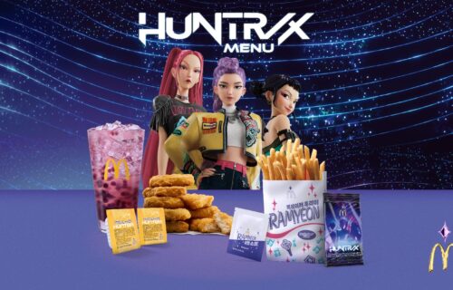 A batalha pelos fãs começa no McDonald’s com a chegada dos menus do filme Guerreiras do K-Pop
