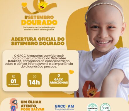 GACC-AM lança nesta terça-feira campanha ‘Setembro Dourado 2026’