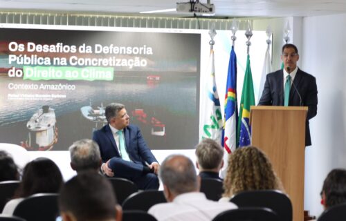 DPAM debate direito ao clima e desafios da Amazônia em congresso internacional