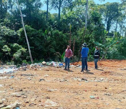MPAM constata irregularidades durante inspeção no Lixão Municipal de Amaturá