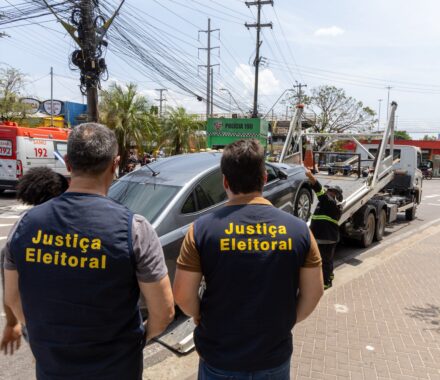 Fiscalização preventiva: TRE-AM identifica propaganda irregular em Manaus