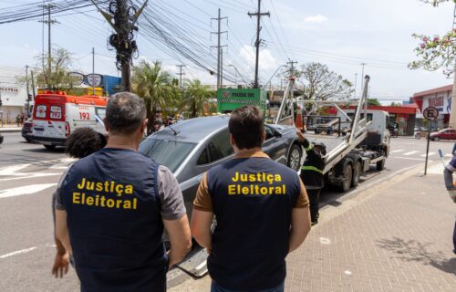 Fiscalização preventiva: TRE-AM identifica propaganda irregular em Manaus