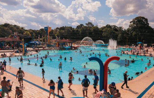 Parque Aquático do Sesc é opção de lazer durante feriado em Manaus