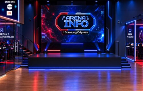 Arena Info by Samsung Odyssey terá torneios de games, oficinas e concursos de cosplay