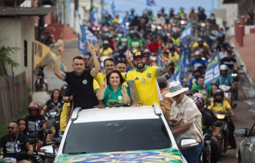 Reta final ganha força em Humaitá com apoio a Professora Maria