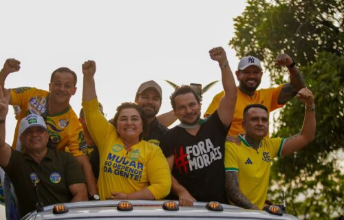 Professora Maria encerra campanha do 1º turno com ‘Motocarreata da Vitória’