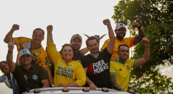 Professora Maria encerra campanha do 1º turno com ‘Motocarreata da Vitória’