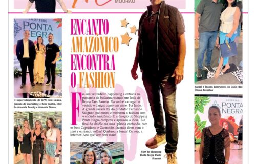 Encanto amazônico encontra o fashion