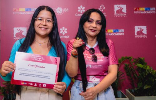 Amanda Beauty e Manauara Shopping promovem campanha de doação de cabelo para mulheres em tratamento contra o câncer