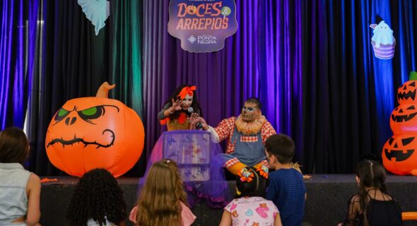 Concurso de fantasias de Halloween movimenta shopping em Manaus