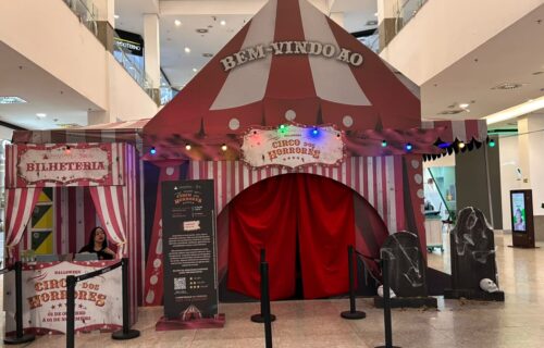 Halloween do Amazonas Shopping traz Circo dos Horrores com experiência imersiva